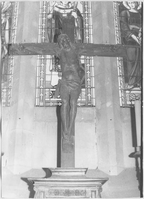 statue : Christ en croix - © Ministère de la Culture (France), Médiathèque du patrimoine et de la photographie, Tous droits réservés