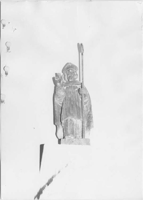 statue : Saint Raven - © Ministère de la Culture (France), Médiathèque du patrimoine et de la photographie, Tous droits réservés