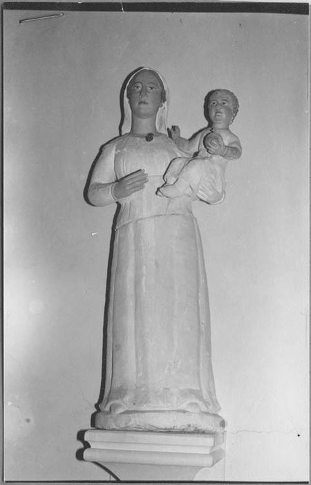 Statue : Vierge à l'Enfant