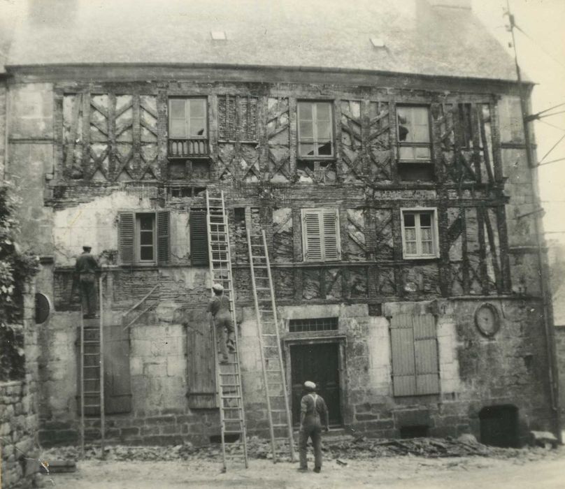 façade sur rue, vue générale