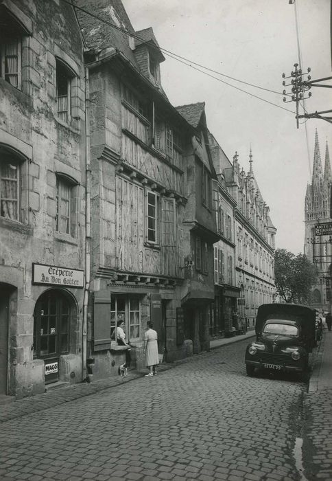 façades sur rue, vue générale