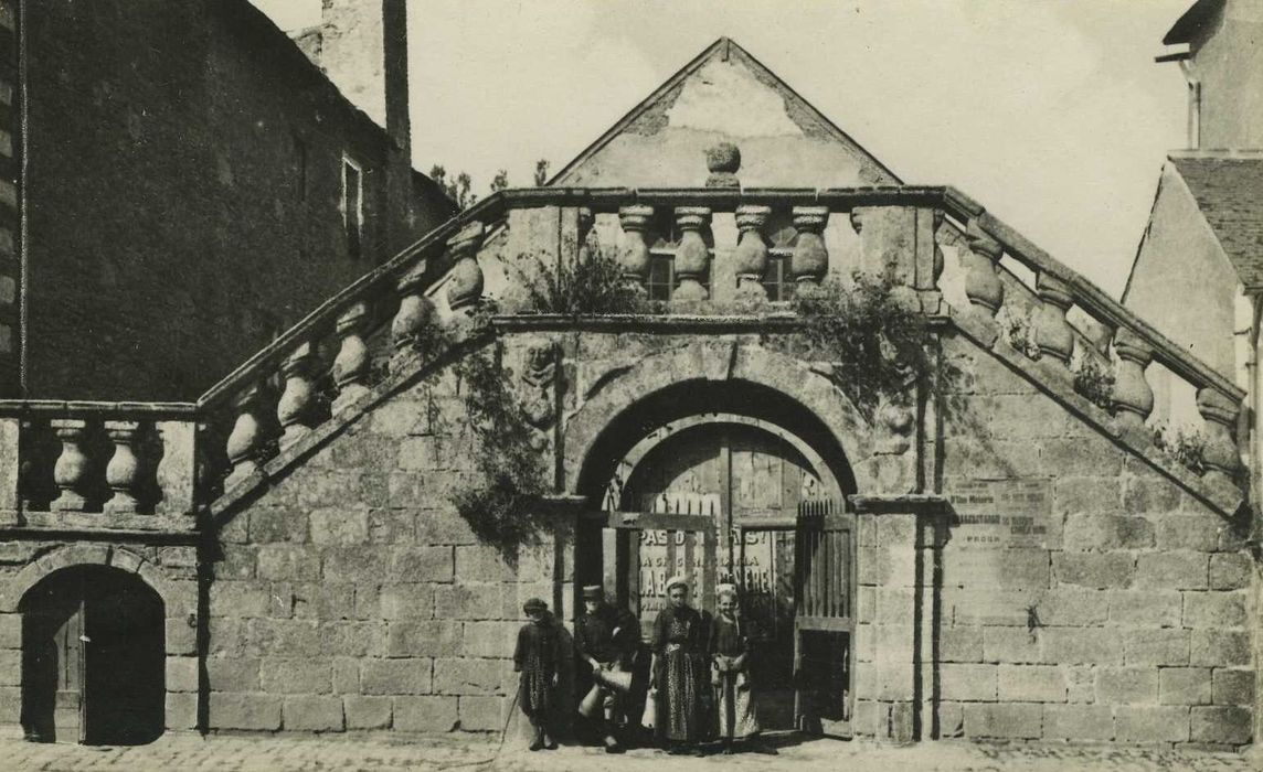 vue générale de l’escalier monumental, vue générale