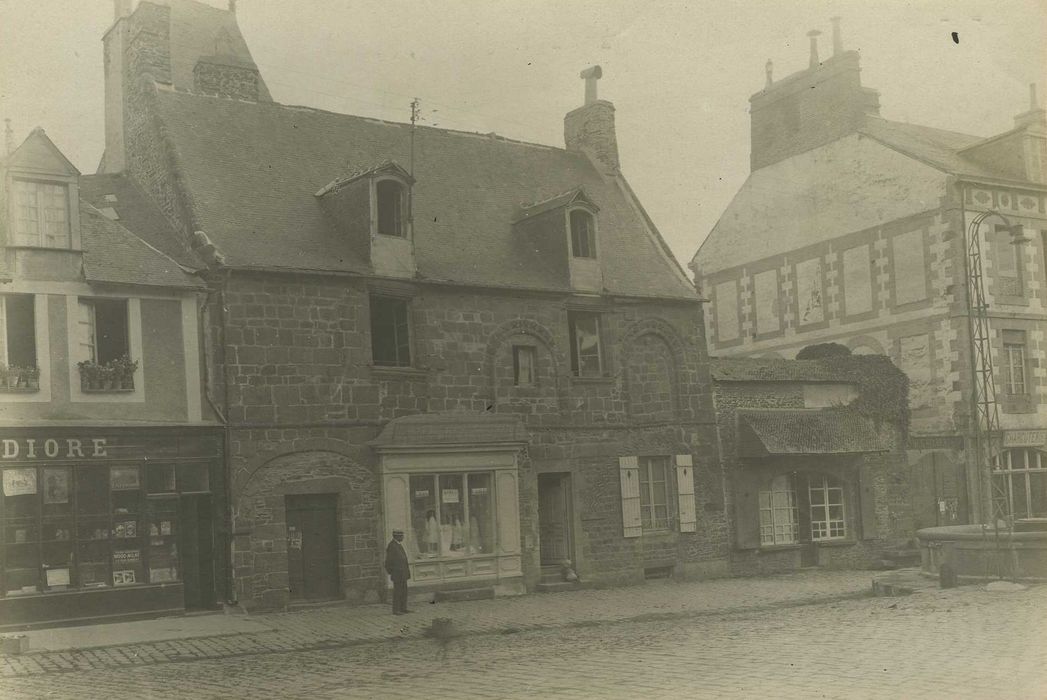 façade Nord sur rue, vue générale