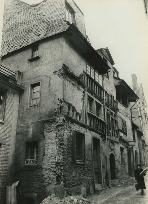 façade sur rue, vue générale