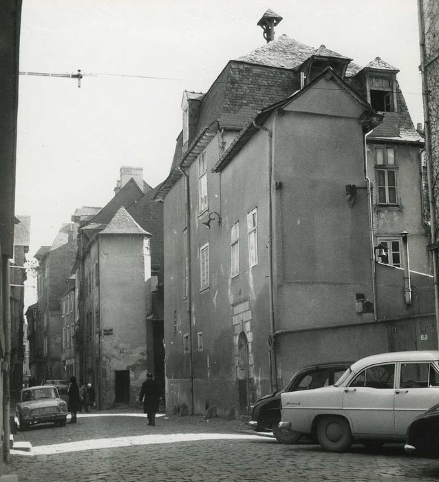 façade Nord sur rue, vue générale