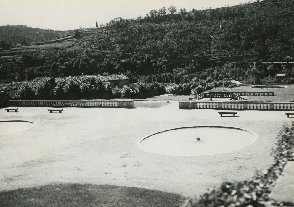 jardin sud, vue générale