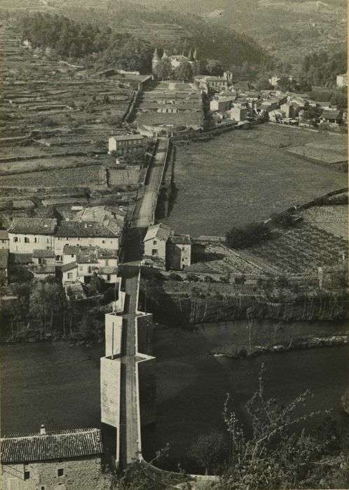 vue générale du pont dans son environnement