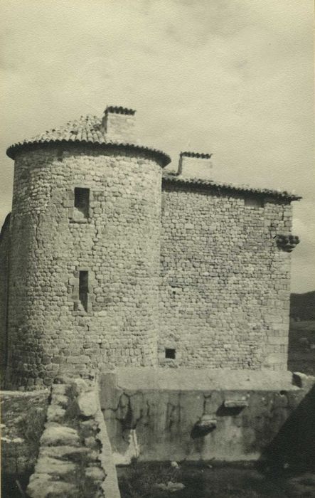 façade ouest, vue générale