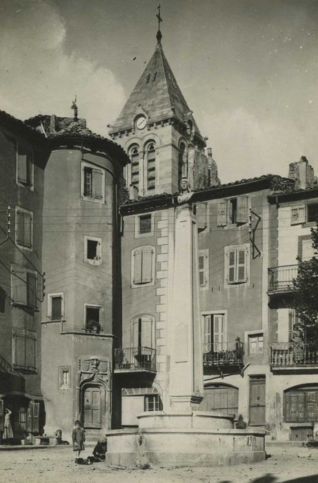 vue générale de la façade sur rue