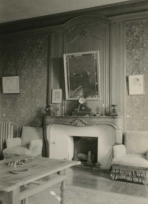 salon, vue partielle