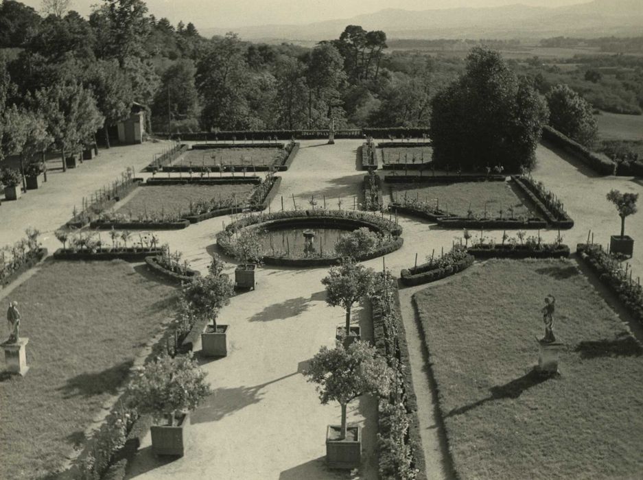 jardin sud, vue générale