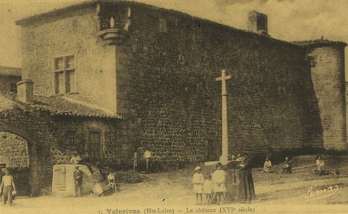 château : ensemble nord-est, vue générale