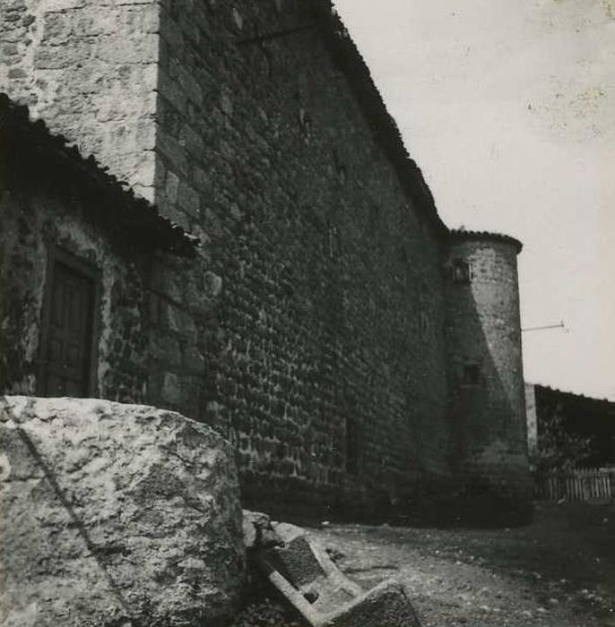 château : aile nord, façade nord, vue générale