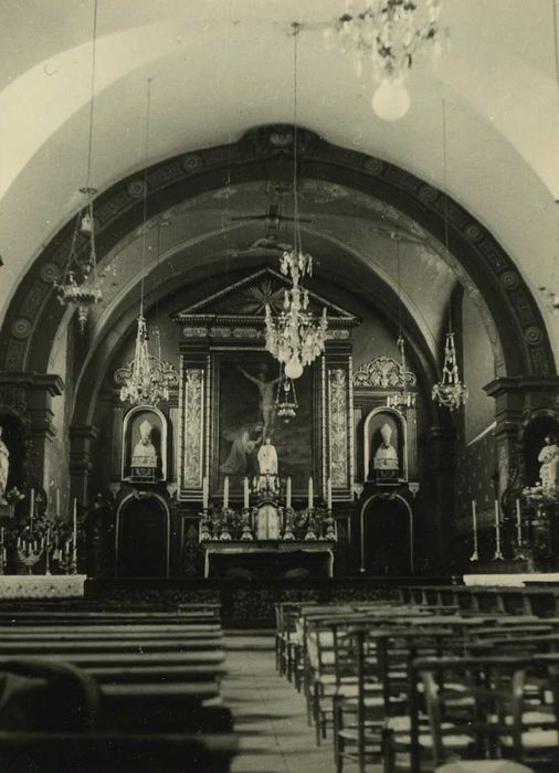 Eglise Saint-Vozy : choeur, vue générale