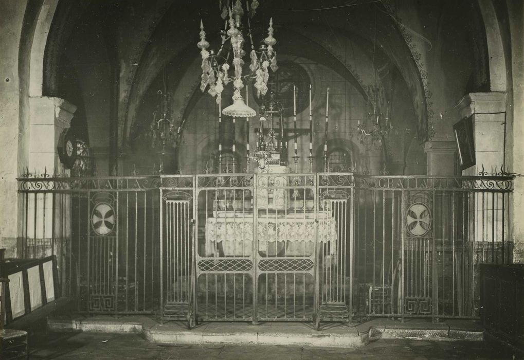 chapelle des pénitents : choeur, vue générale