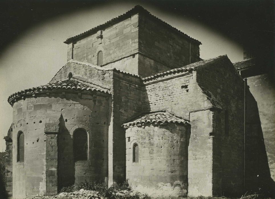 Eglise paroissiale : Chevet, vue générale