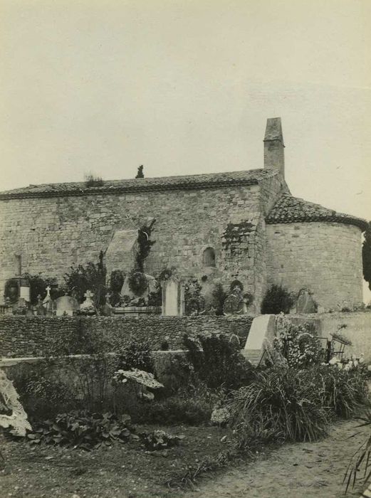 Chapelle Saint-Andéol : Ensemble sud, vue partielle