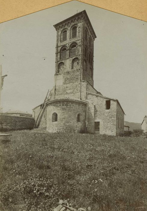 Eglise paroissiale de Jaillans : Ensemble est, vue générale