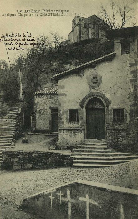 Chapelle inférieure : Ensemble ouest, vueg énérale