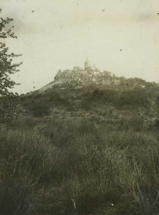 Tour – donjon : Vue générale du site