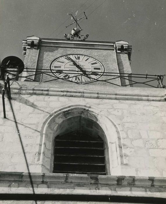 Chapelle des Cordeliers (ancienne) : Clocher, élévation est, vue partielle