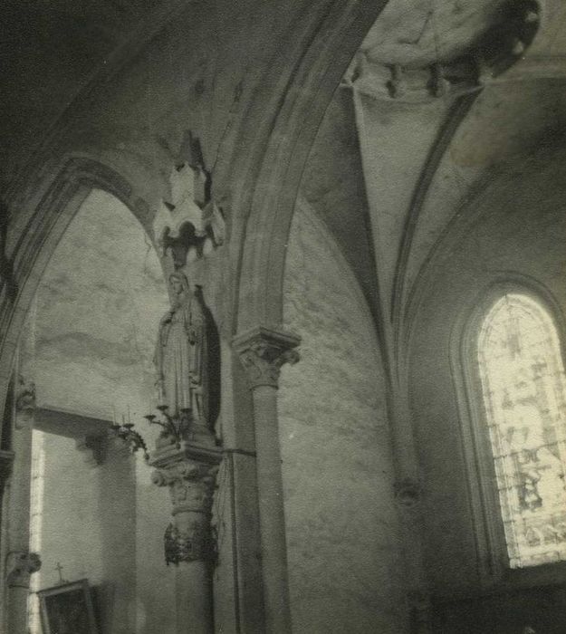 Eglise paroissiale : Chapelle latérale nord, vue partielle