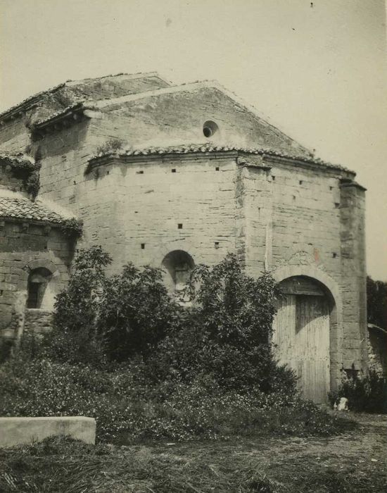 Prieuré (ancien) : Chevet, vue générale