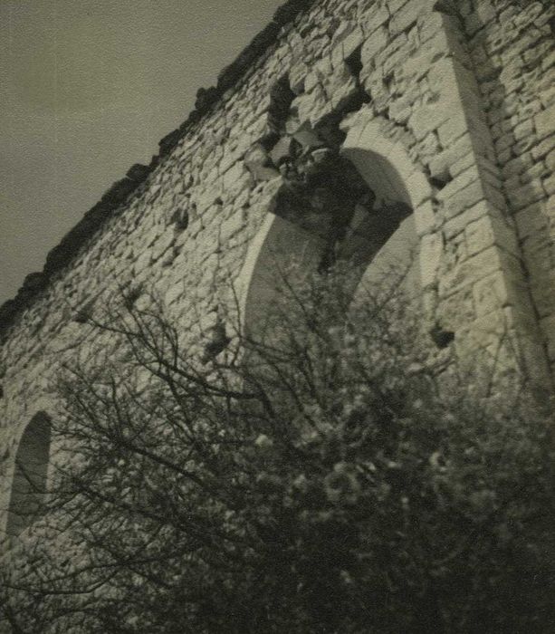 Eglise : Façade latérale sud, vue partielle