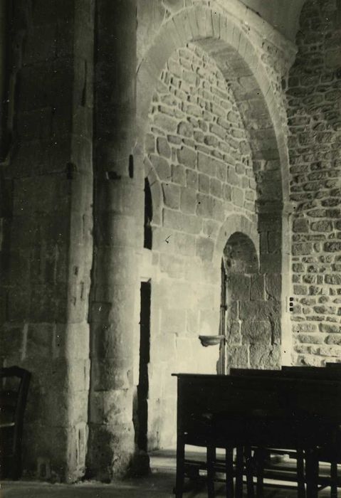 Eglise Sainte-Agnès : Transept nord, vue partielle