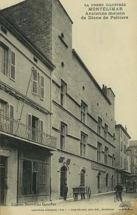 Maison dite de Diane de Poitiers : Façade sur rue, vue générale