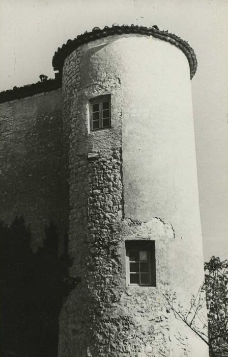 Château : Tour sud-ouest, vue générale