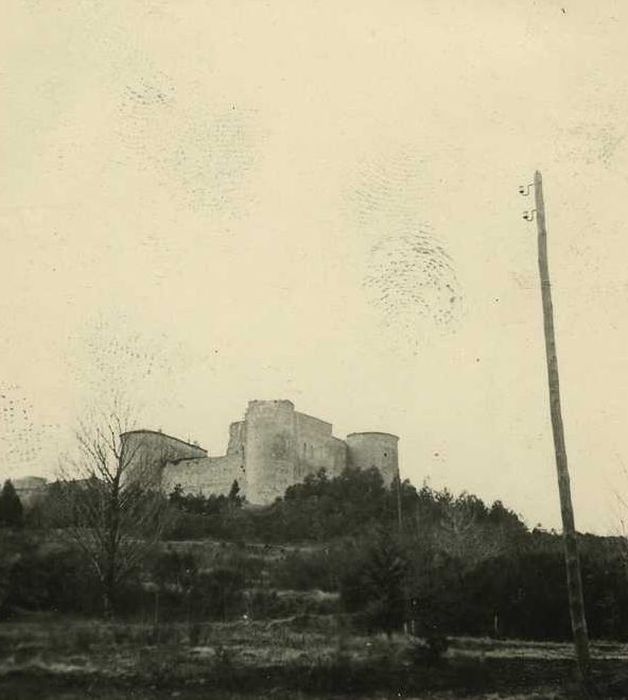 Château : Vue générale du château dans son environnement