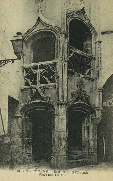 Hôtel de Clérieu : Tour d’escalier, vue générale