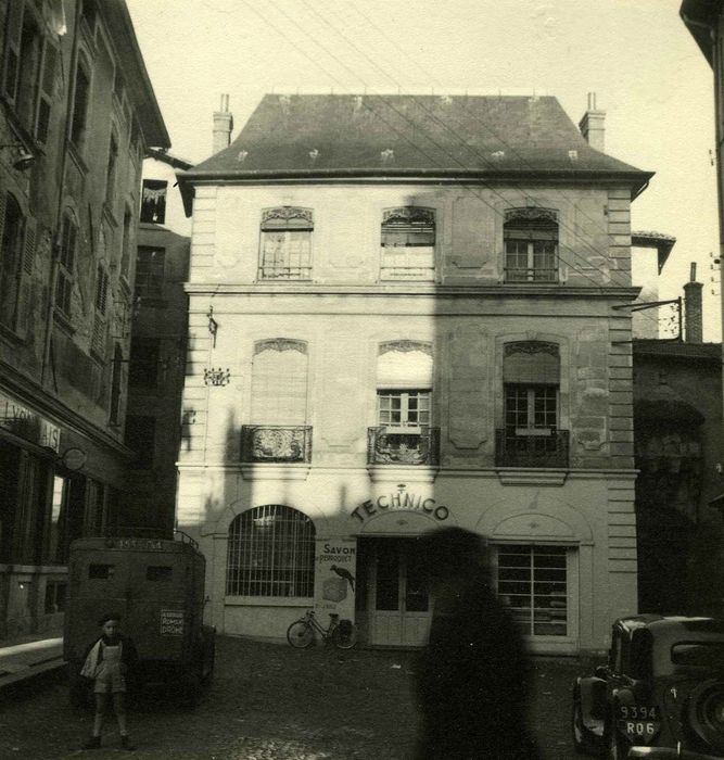 Hôtel de Clérieu : Façade sur rue, vue générale