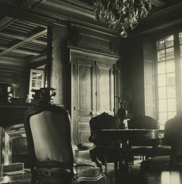 Hôtel de Clérieu : Salon, vue partielle