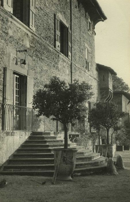 Domaine de Murat-Fontlozier : Ensemble ouest, vue partielle