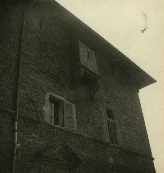 Domaine de Murat-Fontlozier : Façade latérale nord, vue partielle