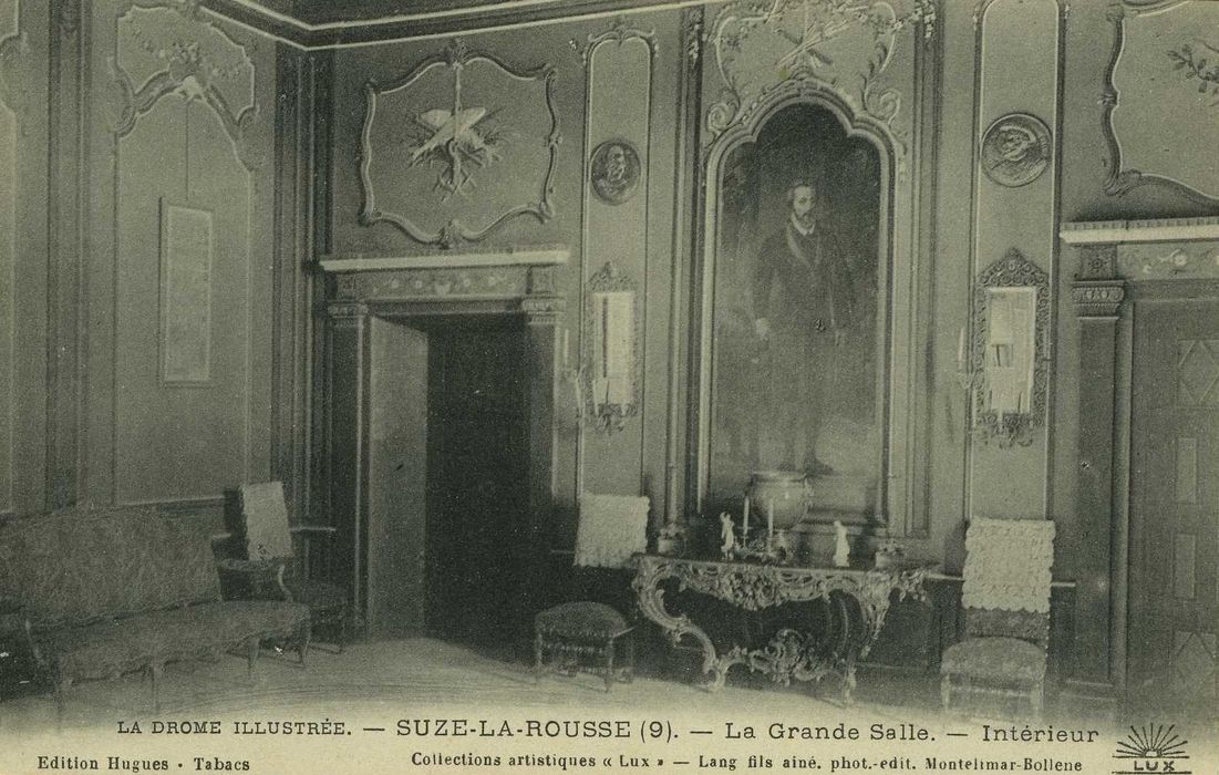 Château : Salon, vue partielle