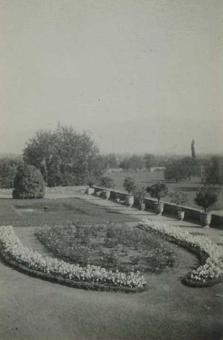 Château et son parc : Vue partielle du parc