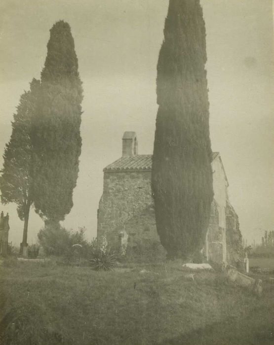 Chapelle : Façade latérale sud, vue générale