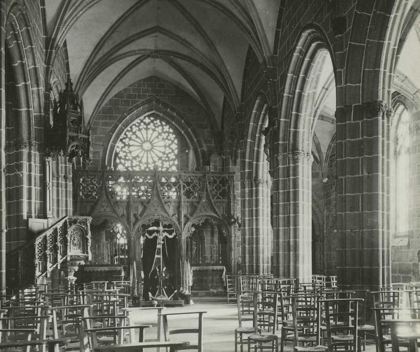 Eglise ou basilique Notre-Dame : Nef, vue générale