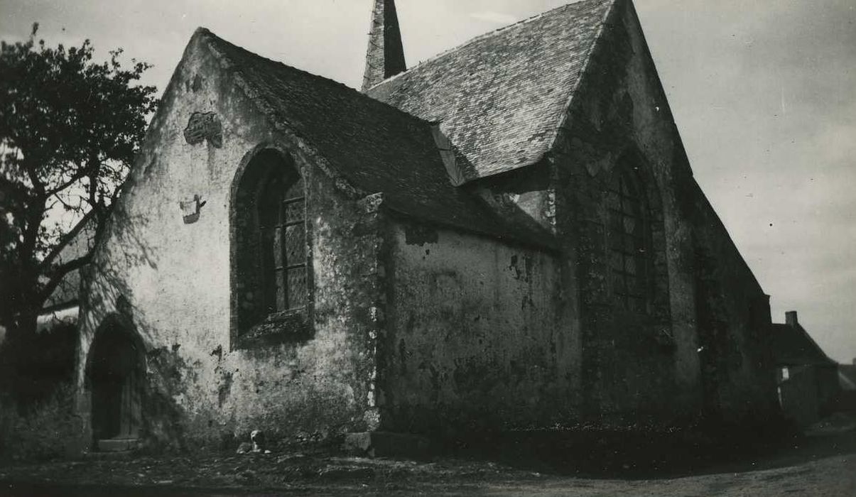 Chapelle Saint-Jean-Baptiste de Lantierne : Chevet, vue générale