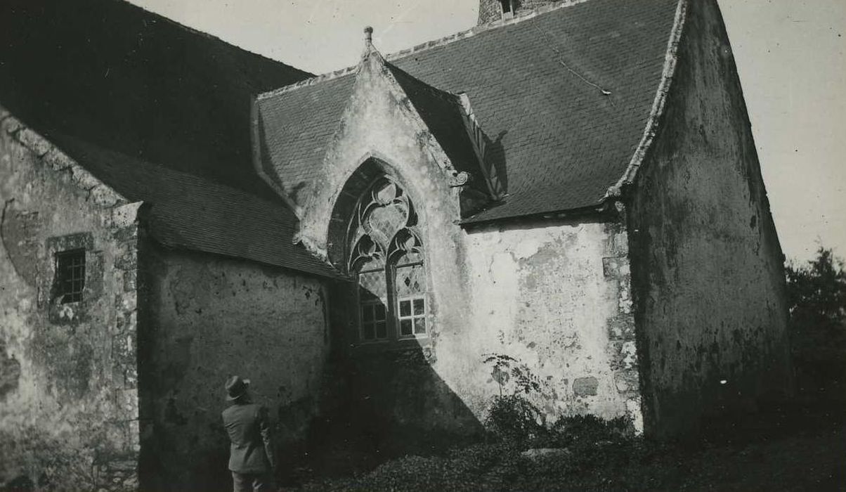 Chapelle Saint-Jean-Baptiste de Lantierne : Chapelle latérale nord, vue générale