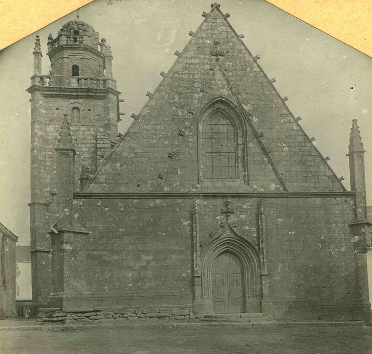 Chapelle de la Clarté : Façade occidentale, vue générale