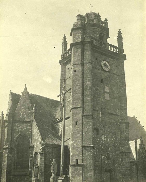 Chapelle de la Clarté : Clocher, vue générale