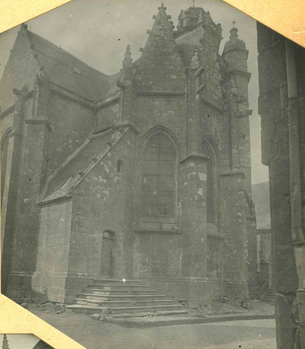 Chapelle de la Clarté : Chevet, vue générale