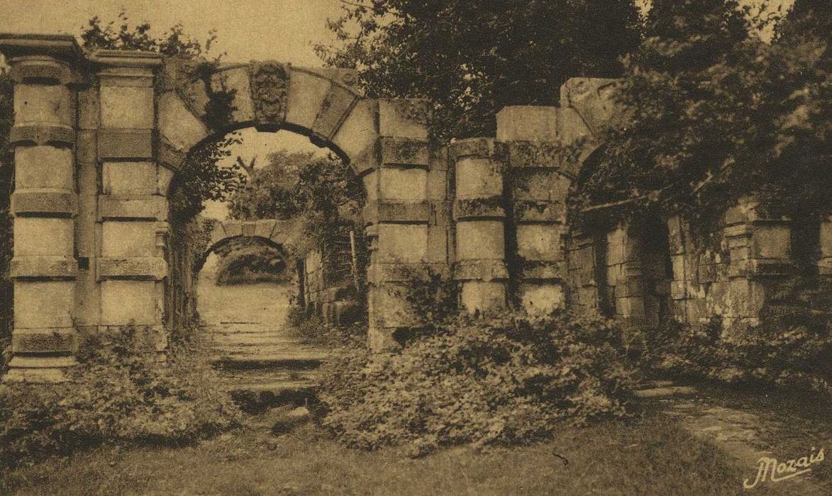 Château de Rimaison : Vue partielle des ruines