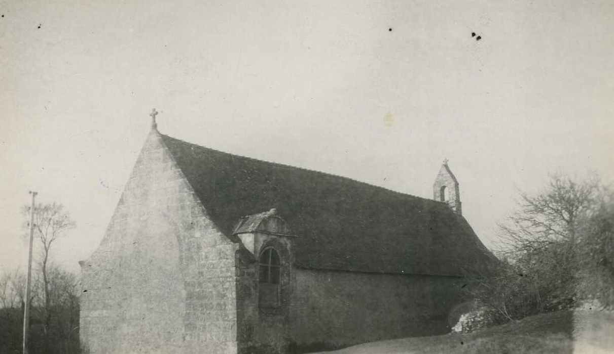 Chapelle Saint-Jacques : Façade occidentale, vue générale