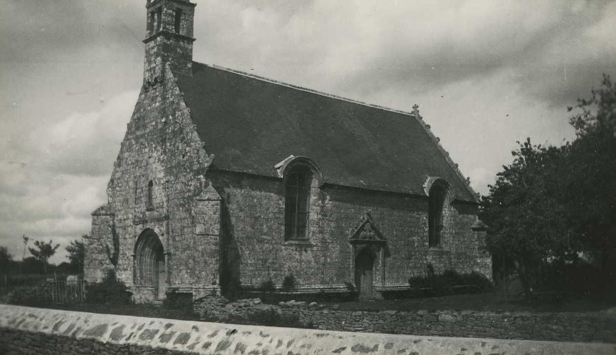 Chapelle Notre-Dame-de-Tréavrec : Ensemble sud-ouest, vue générale