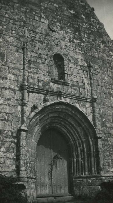 Chapelle Notre-Dame-de-Tréavrec : Portail occidental, vue générale